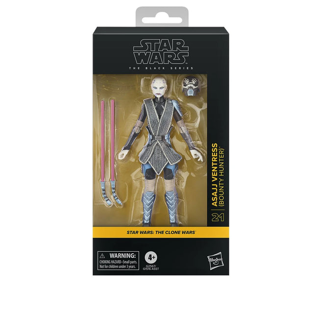Star Wars The Black Series Asajj Ventress 6-Inch Action Figure