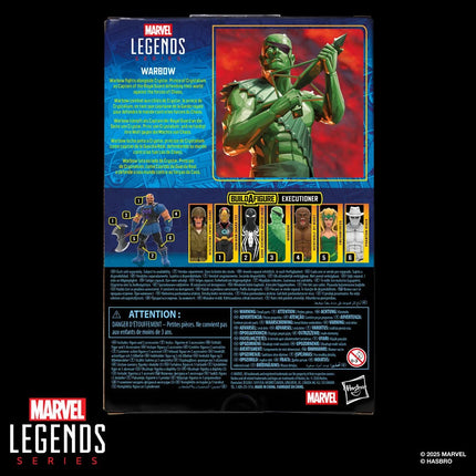 Figura de acción de Warbow de 6 pulgadas de la serie Marvel Legends