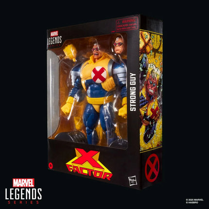 Figura de acción de 6 pulgadas de Strong Guy de Marvel Legends de X-Factor