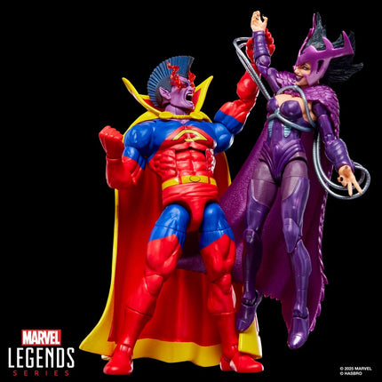 Figuras de acción de 6 pulgadas de Deathbird y Gladiator de Marvel de la serie X-Men Marvel Legends