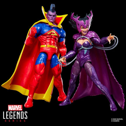 Figuras de acción de 6 pulgadas de Deathbird y Gladiator de Marvel de la serie X-Men Marvel Legends